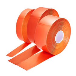 Ruban PermaStripe orange pour marquage au sol &ndash; Rouleau 30 m