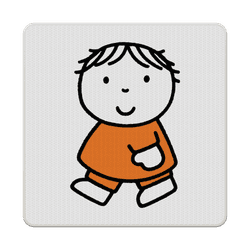 Attentiebord Dick Bruna - veilig naar school - LV.AB.G16W