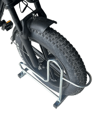 Porte-vélos en acier - 2 vélos - simple face