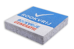 Stoeptegel 300x300mm - Rookvrije Generatie - NOC*NSF