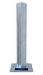 Rampaal Kantelbaar - Ø152mm - Gegalvaniseerd