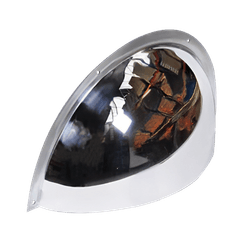 Miroir de sécurité Ø300mm avec support 48-90mm