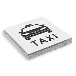 Symbooltegel 300x300mm - Aanduiding Parkeerplaats Taxi