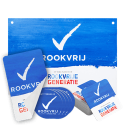 Rookvrij=Gastvrij pakket XL - Rookvrije Generatie