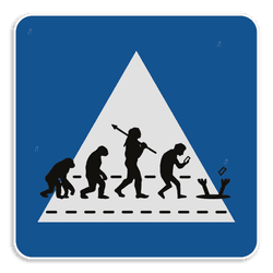 Verkeersbord - Digitale balans