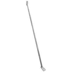 Jambe de force galvanis&eacute;e pour cl&ocirc;ture de chantier &ndash; 120 ou 200cm