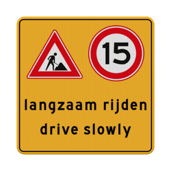 Tijdelijke tekstborden