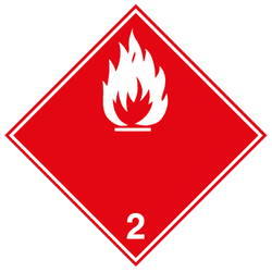Veiligheidsbord ADR 2.1b