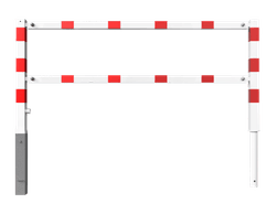 Fahrrad- und Fu&szlig;g&auml;nger-Wegsperre, schwenkbar