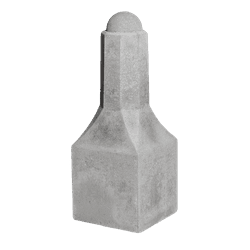 Afzetpaal beton TS1 - 80cm - grijs