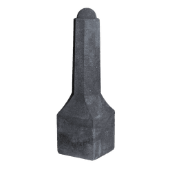 Afzetpaal beton TS2 - 105cm - antracietgrijs