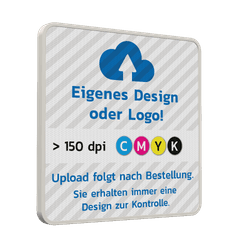 Hinweisschild Quadratisch, reflektierend mit eigenem Design