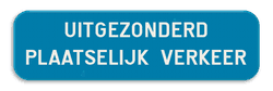 Verkeersbord GIV