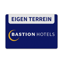 Eigen terrein bord in huisstijl - reflecterend