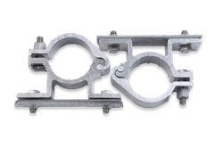 Rohrschellen Ø48mm 2er-Set - für Alform Schilder