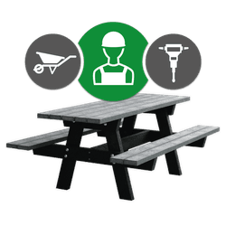 Picknicktafel - Montage & plaatsing