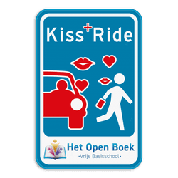 Parkeerbord Kiss&Ride - Eigen ontwerp