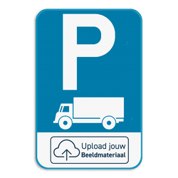 Parkeerbord E9c - Met je eigen logo