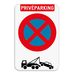 Privé parking parkeerverbod E3 + wegsleepregeling