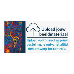 Informatiebord vlak 2:1 reflecterend met je eigen opdruk