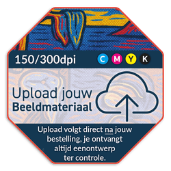 Informatiebord octogonaal reflecterend met je eigen opdruk