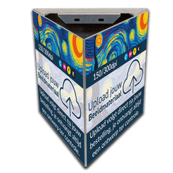 3D - Driehoekig informatiebord