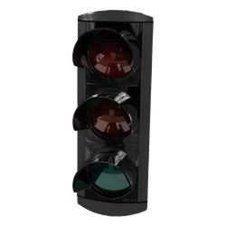 Verkeerslicht LED 3x Ø210mm TS-ALU-3