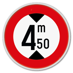 Panneau de signalisation C29