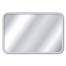 Panneau de signalisation vierge format horizontal 3:2 en aluminium - plusieurs dimensions