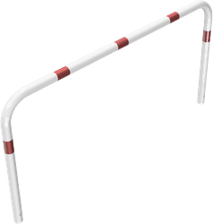 Barri&egrave;re de guidage en acier 2000 x 1000 mm avec fixation au sol