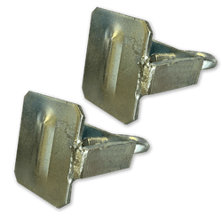 Support de fixation pour panneau plat (2 pièces) 40x40mm