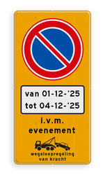 Werk in uitvoering borden