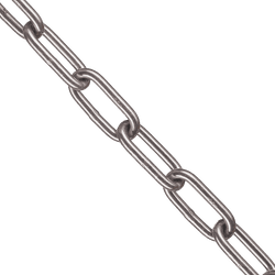 Afzetketting RVS Ø6mm 10 meter