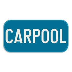 Verkeersbord SB250 G type VIId onderbord - Aanvulling op verkeersborden voor stilstaan en parkeren - 400x200mm