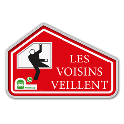 Panneau G2000 - Les voisins veillent - WhatsApp