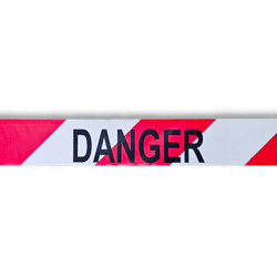 Rood-wit afzetlint &ndash; DANGER &ndash; 250 meter