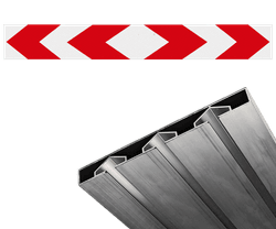 Schrikhekplanken verzwaard profiel