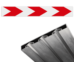 Schrikhekplanken verzwaard profiel