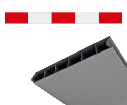 Schrikhekplank kunststof BB16 - reflecterend klasse 3