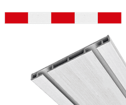 Schrikhekplank glasvezel BB16 - reflecterend klasse 3