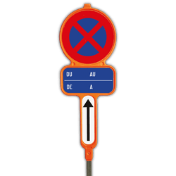 Panneaux d'interdiction de stationnement en PEHD - E3