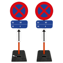 Kit de panneaux SB250 - E3 - Interdiction d'arrêt et de stationnement