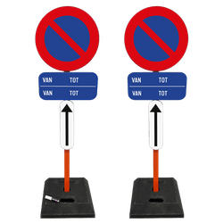 Kit de panneaux E1 - Interdiction de stationnement - NL