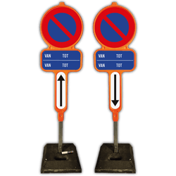 Parkeerverbod-Set E1 - PEHD - All inclusive