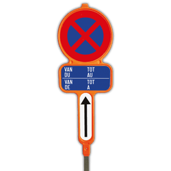 Parkeerverbod PEHD - E3 - NL/FR