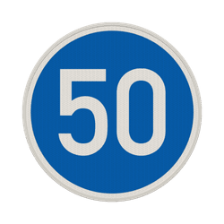 Verkehrsschild 275-50
