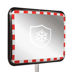 Verkehrsspiegel Eisfrei