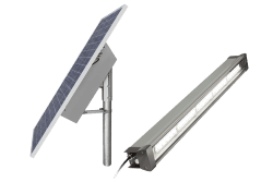 Aanstraalverlichting Solar LED 190 Watt met accu & laadregelaar - TSL7D-XL