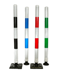 KICKBACK flexibele paal - Wit - &Oslash;60mm