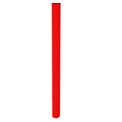 Stalen buis - 1000mm - Rood
